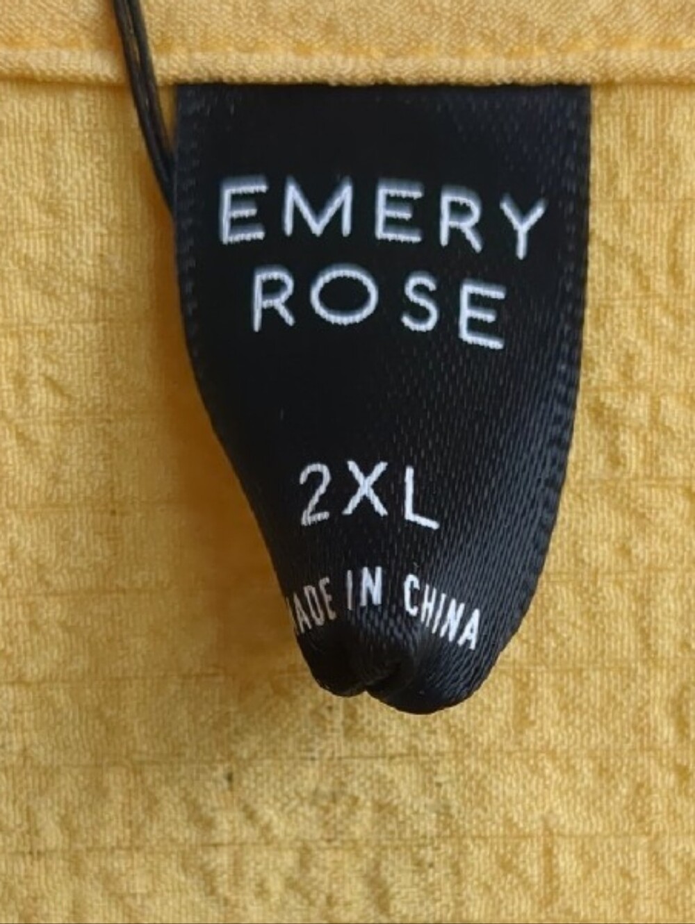 Lightweight Yellow Button-Front Set - Picture 2 of 4